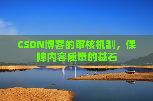 CSDN博客的审核机制,保障内容质量的基石
